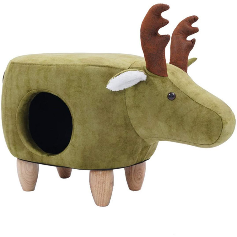 Tucker Murphy Pet™ Cornersville Lovely Caves Elk Moose Ottoman Cat Bed